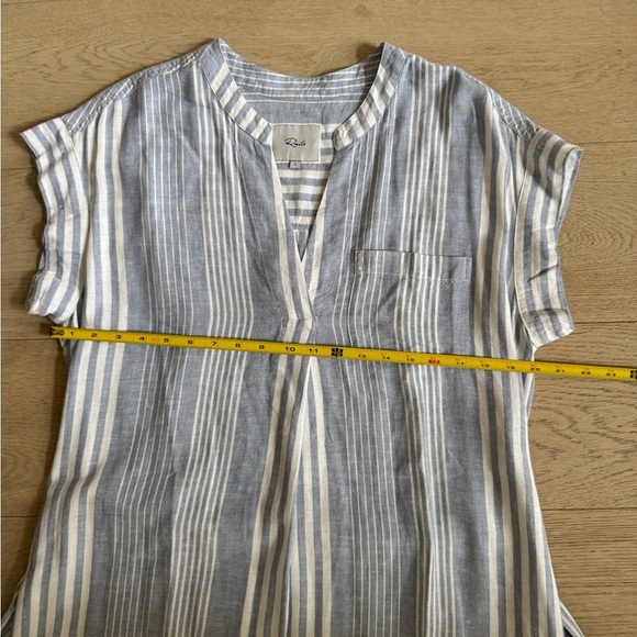 Rails Suri Dress- Color: Blue Dusk Stripe Size L - Picture 13 of 16